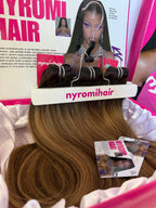 Honey Brown Custom Colour Raw Hair Bundles - Made to Order