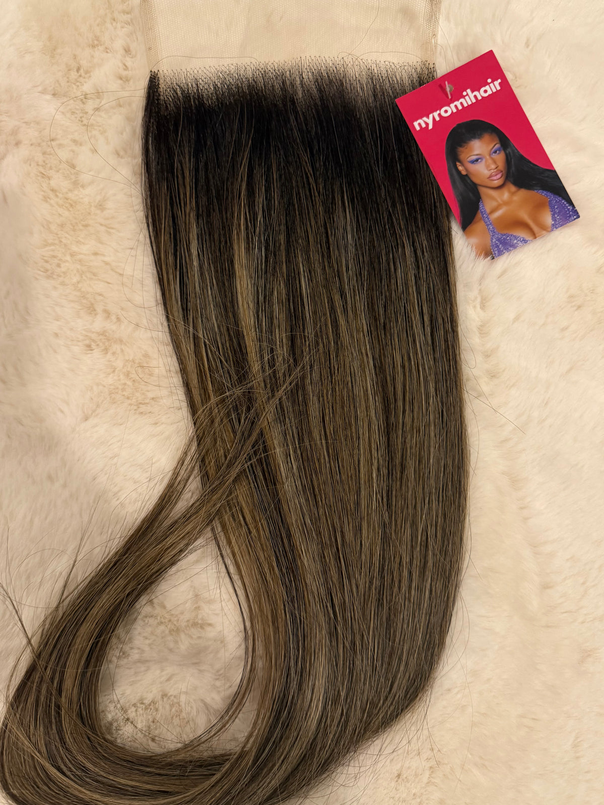 5x5 HD Lace Closure – Ash Mocha - Straight - Made to Order