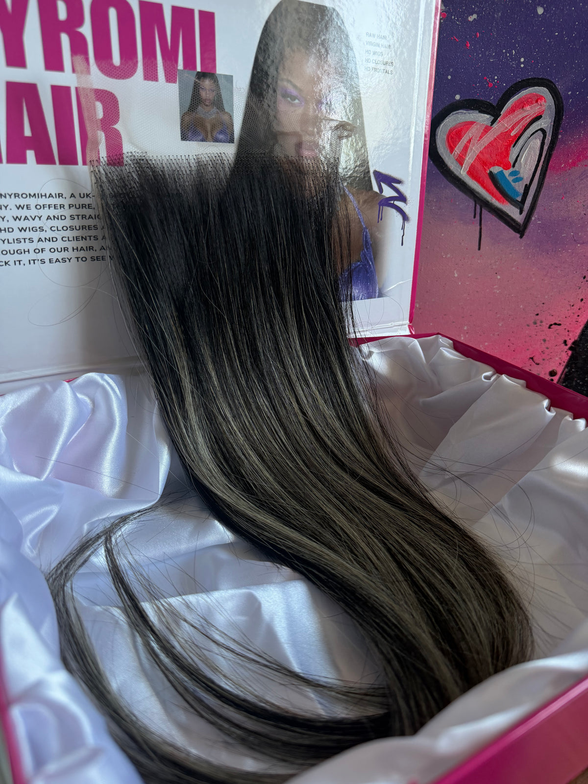 5x5 HD Lace Closure – Blonde Noir - Straight - Made to Order