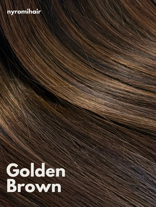5x5 HD Lace Closure – Golden Brown - Straight - Made to Order