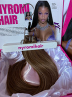 Latte Custom Colour Raw Hair Bundles - Made to Order