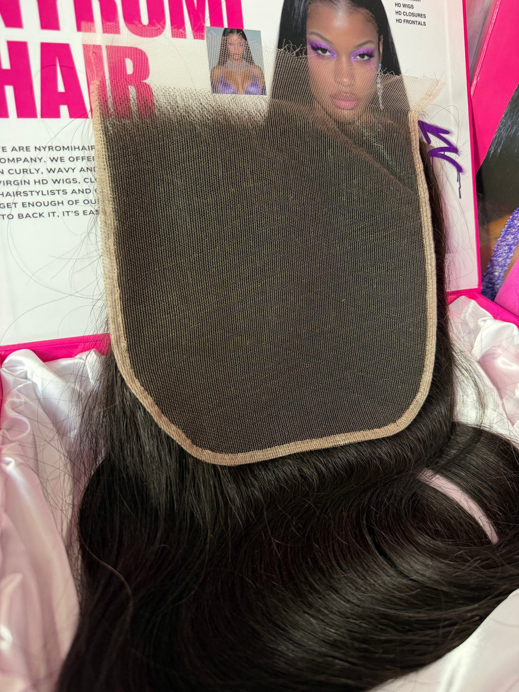 7x7 Straight HD Lace Closure – Virgin