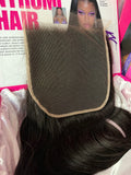 7x7 Straight HD Lace Closure – Virgin