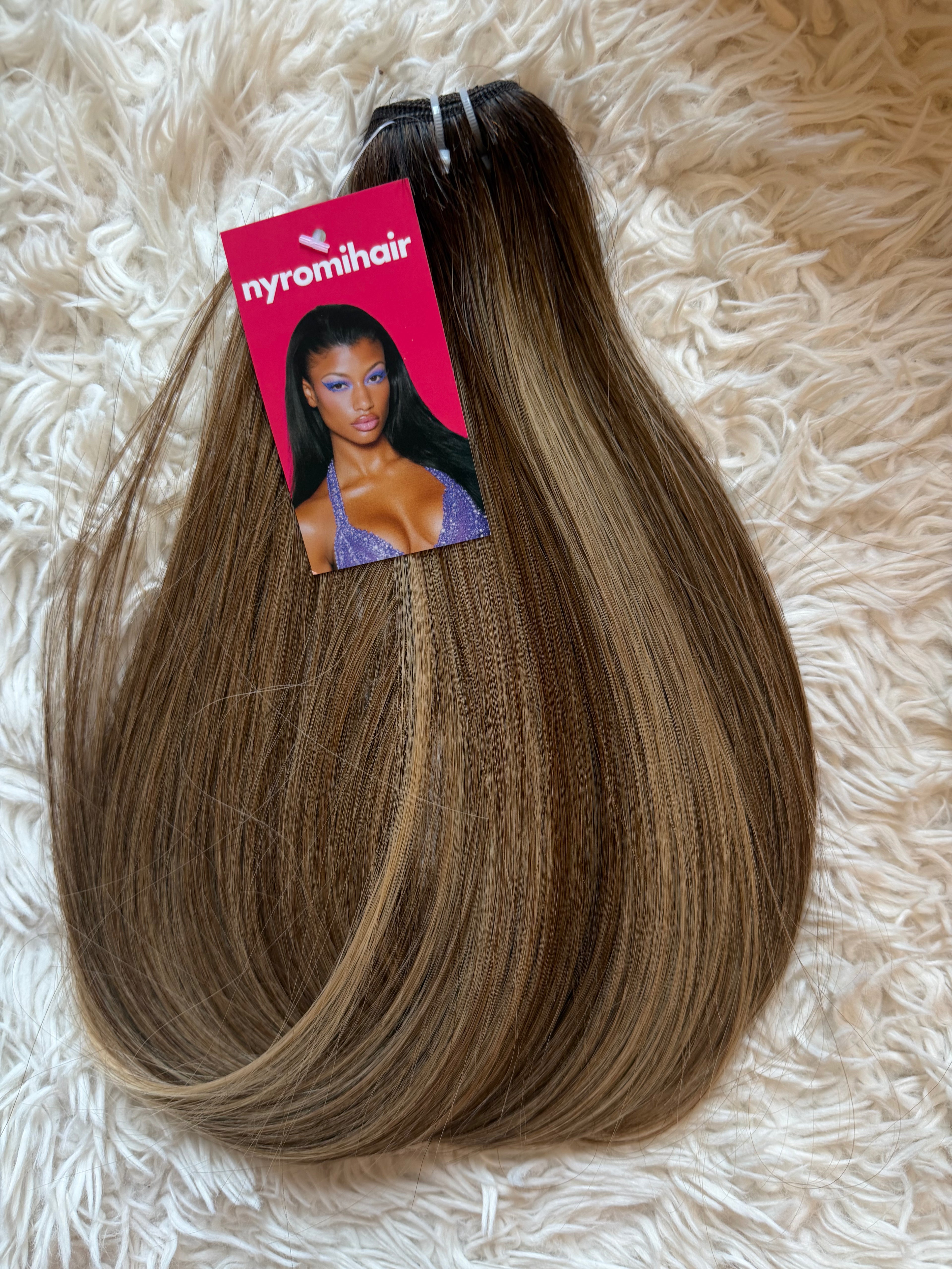 Warm Caramel Custom Colour Raw Hair Bundles - Made to Order