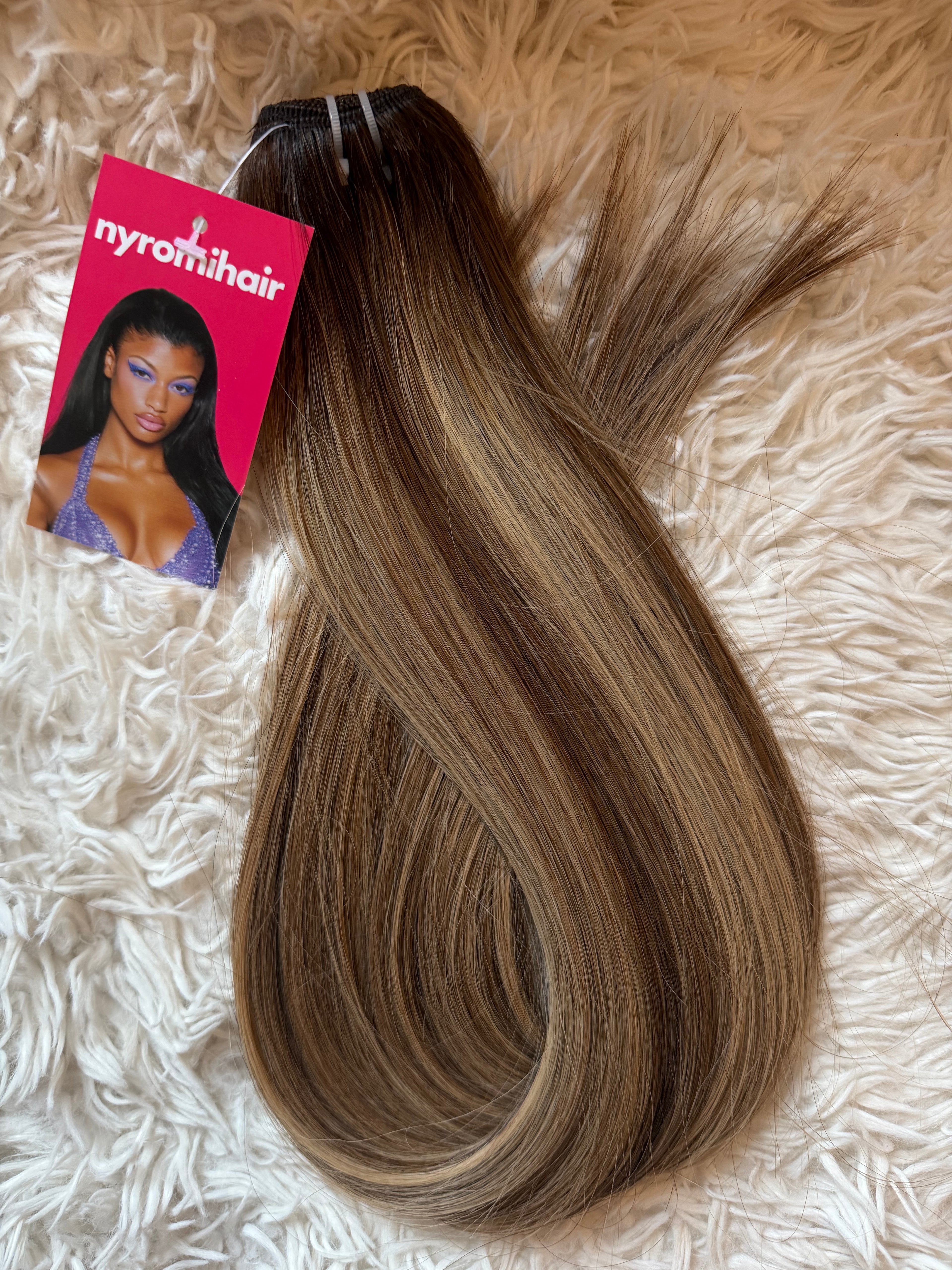 Warm Caramel Custom Colour Raw Hair Bundles - Made to Order