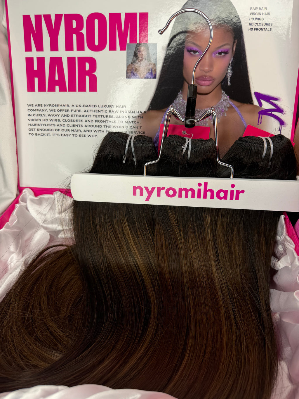 Golden Brown Custom Colour Raw Hair Bundles - Made to Order