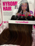 Golden Brown Custom Colour Raw Hair Bundles - Made to Order