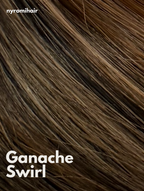 Ganache Swirl Custom Colour Raw Hair Bundles - Made to Order
