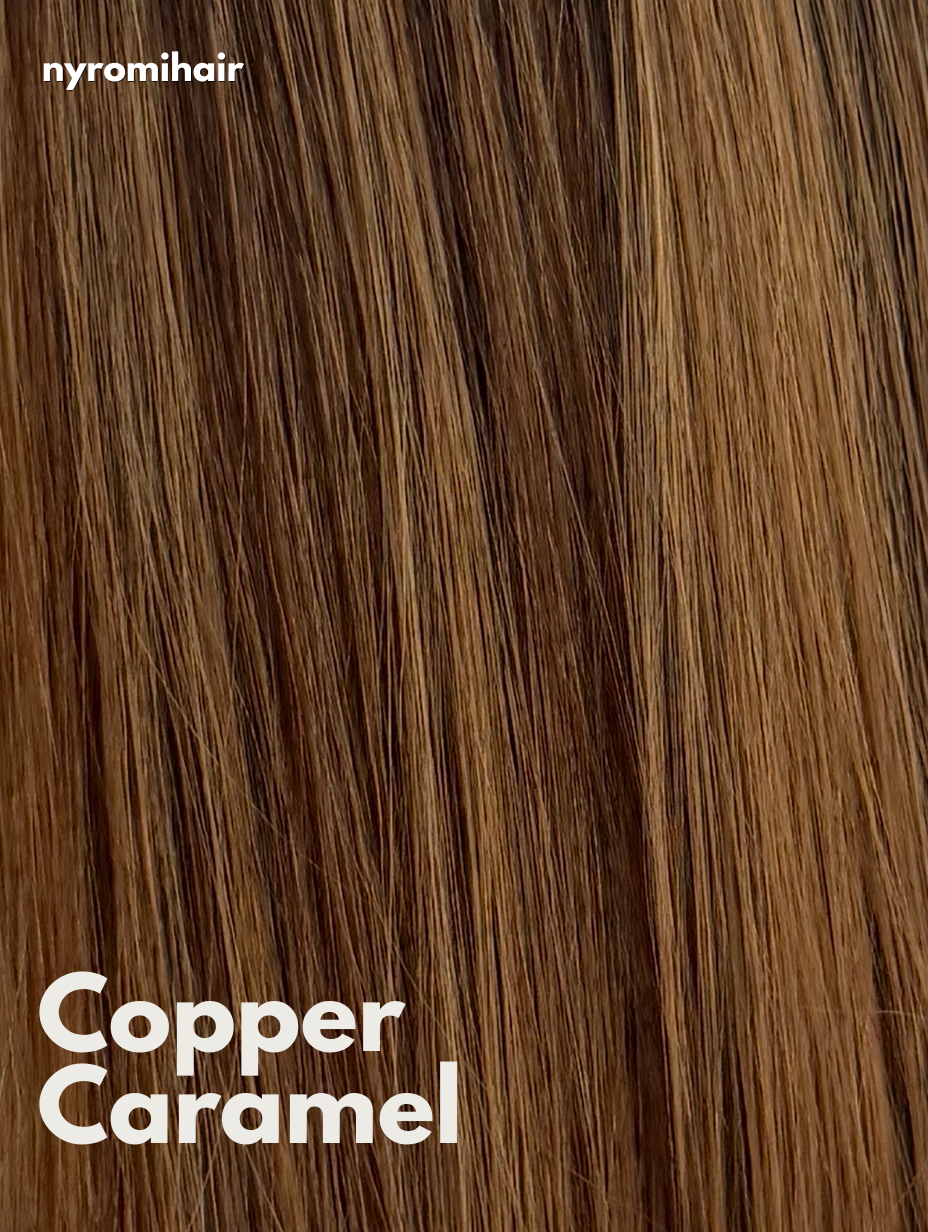 Copper Caramel Custom Colour Raw Hair Bundles - Made to Order