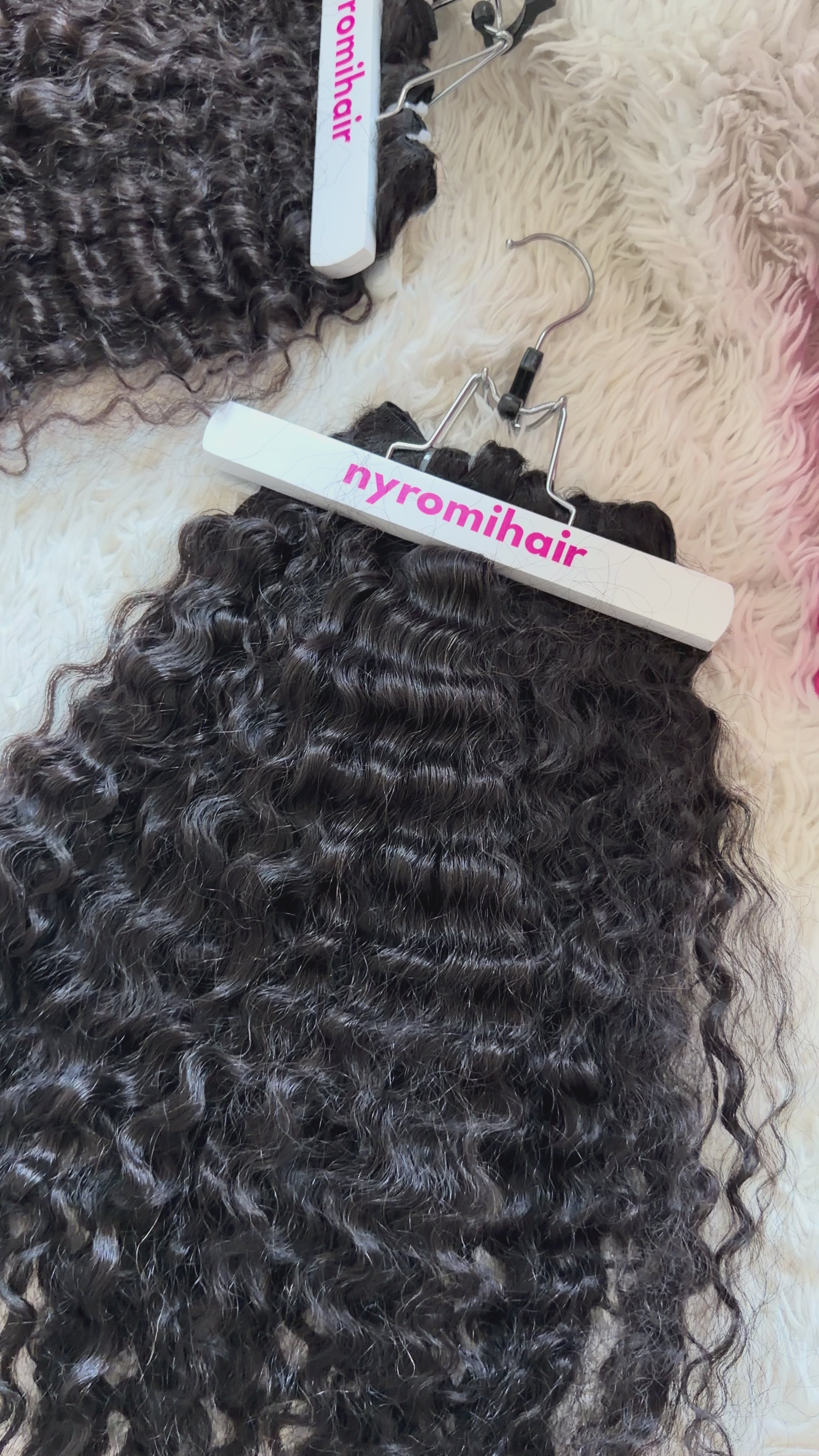 Burmese Curly Hair Bundles