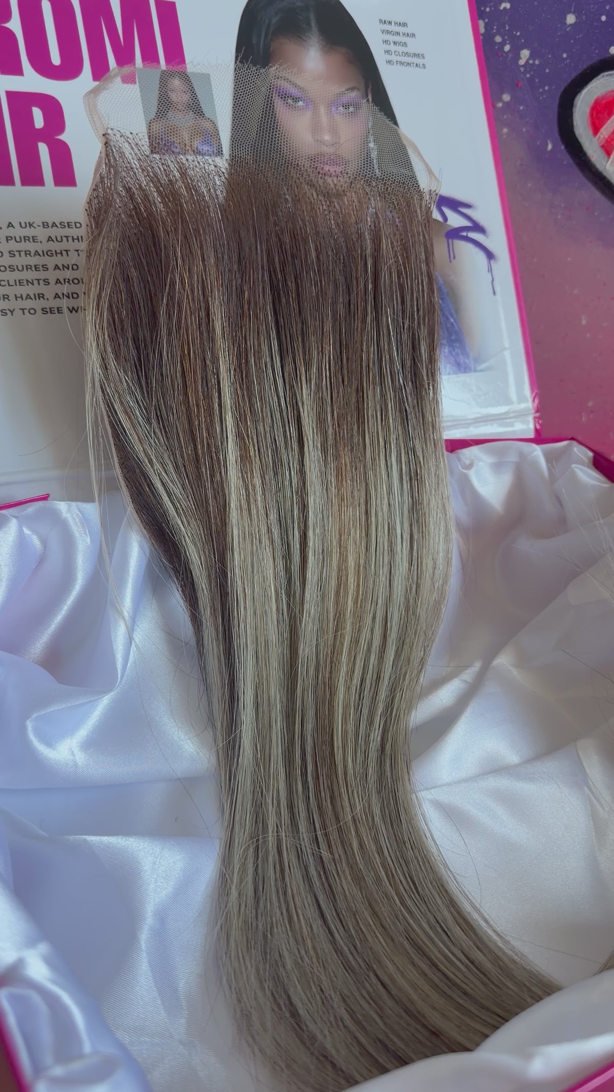 5x5 HD Lace Closure – Frost Silk - Straight - Made to Order