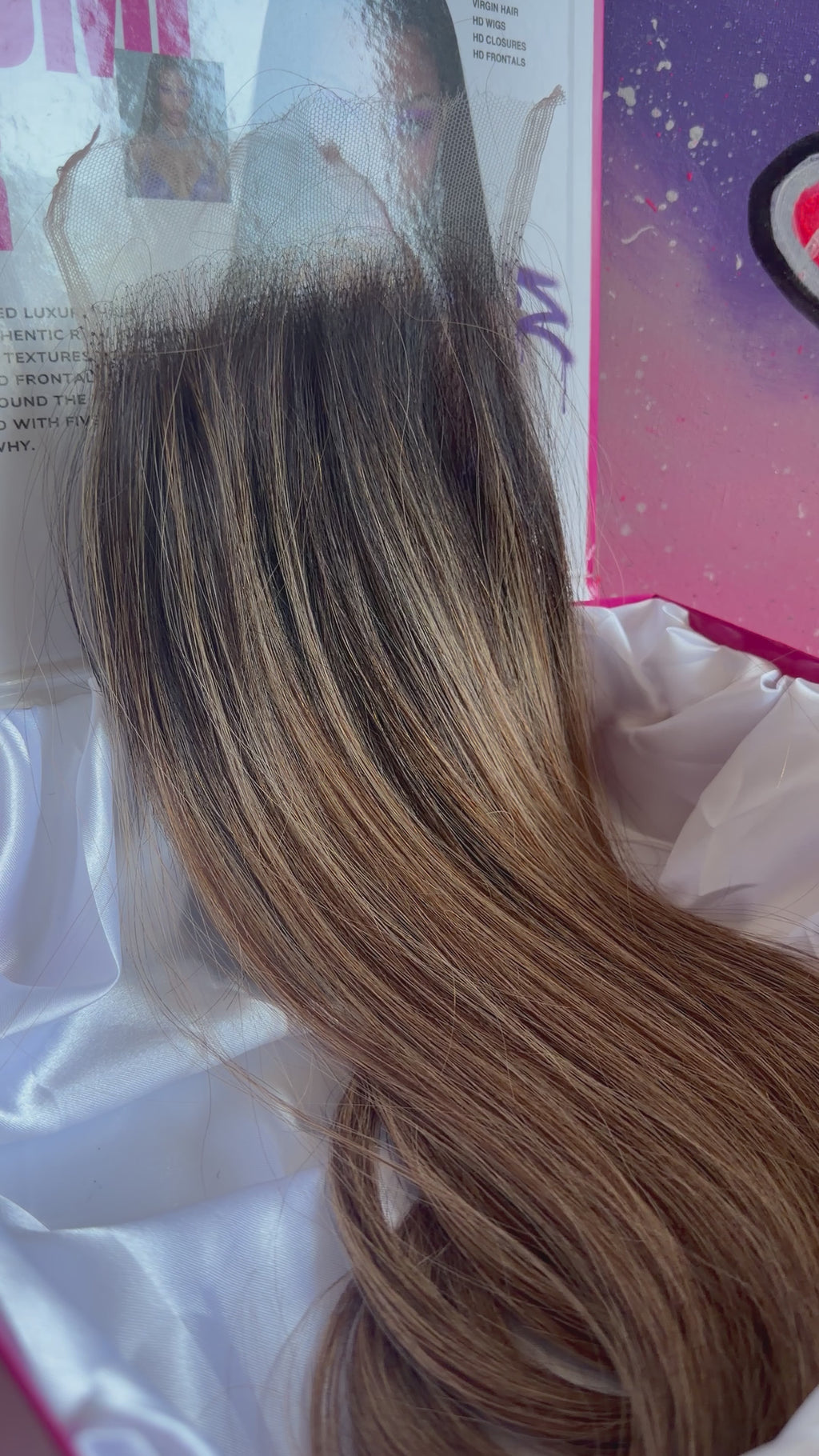5x5 HD Lace Closure – Honey Glaze - Straight - Made to Order