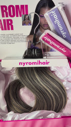 Blonde Noir Custom Colour Raw Hair Bundles - Made to Order