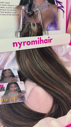 Ganache Swirl Custom Colour Raw Hair Bundles - Made to Order
