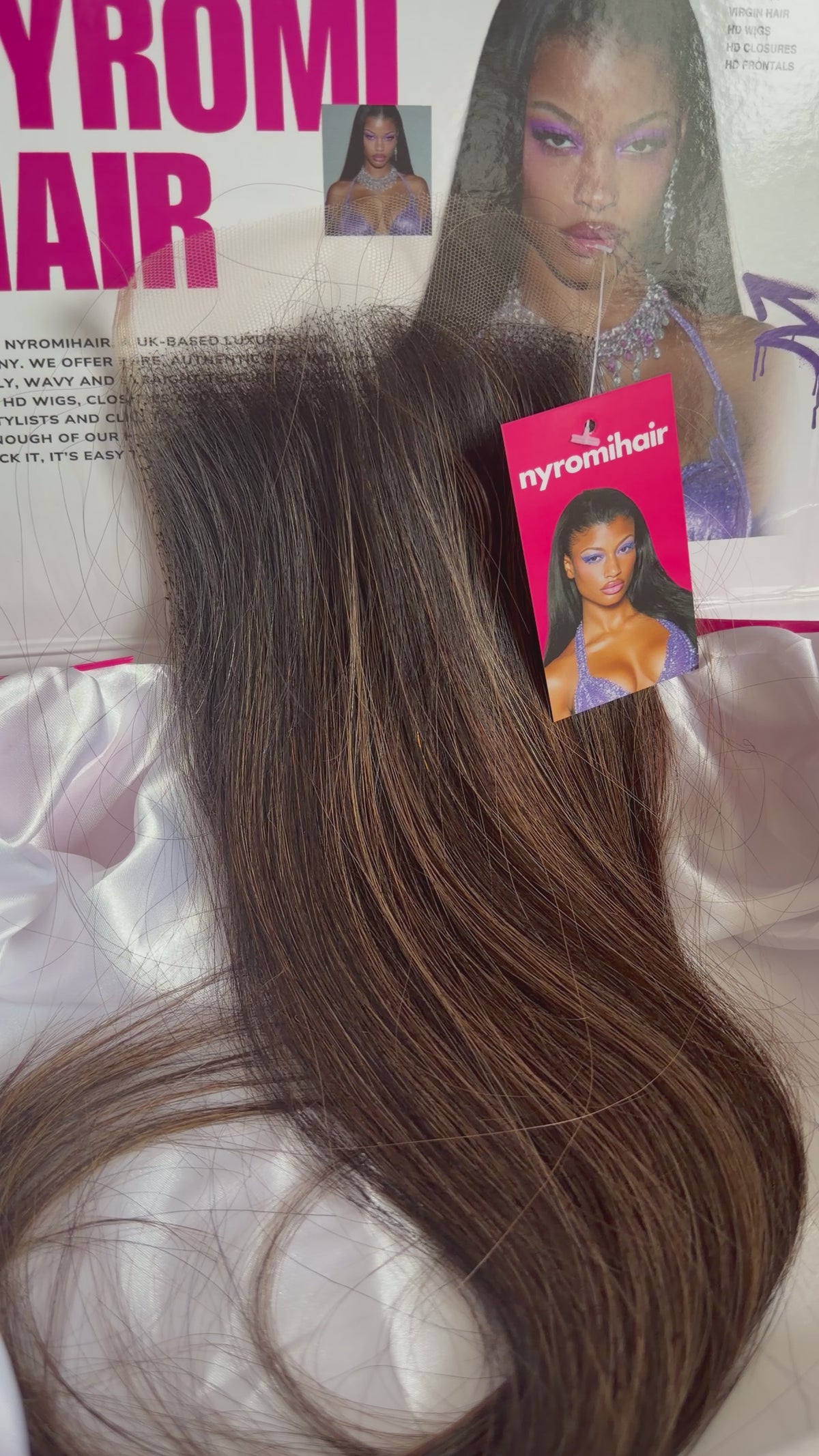 5x5 HD Lace Closure – Golden Brown - Straight - Made to Order