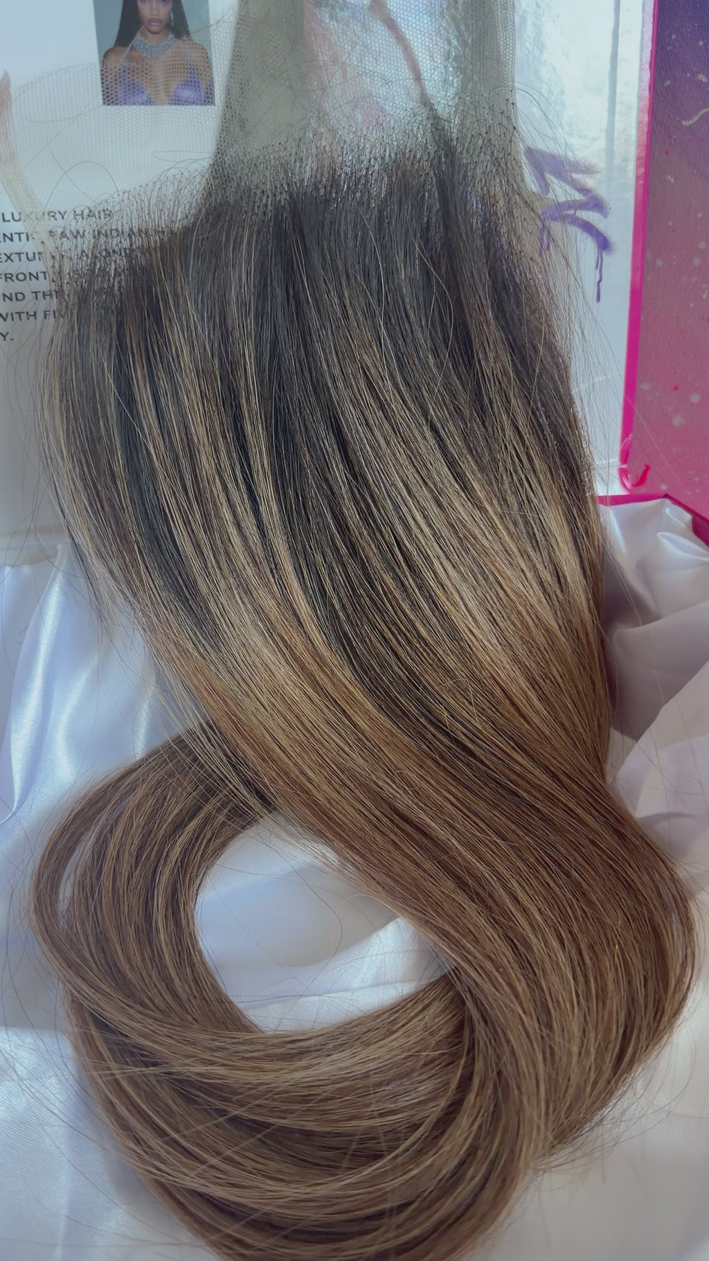 5x5 HD Lace Closure – Honey Glaze - Straight - Made to Order