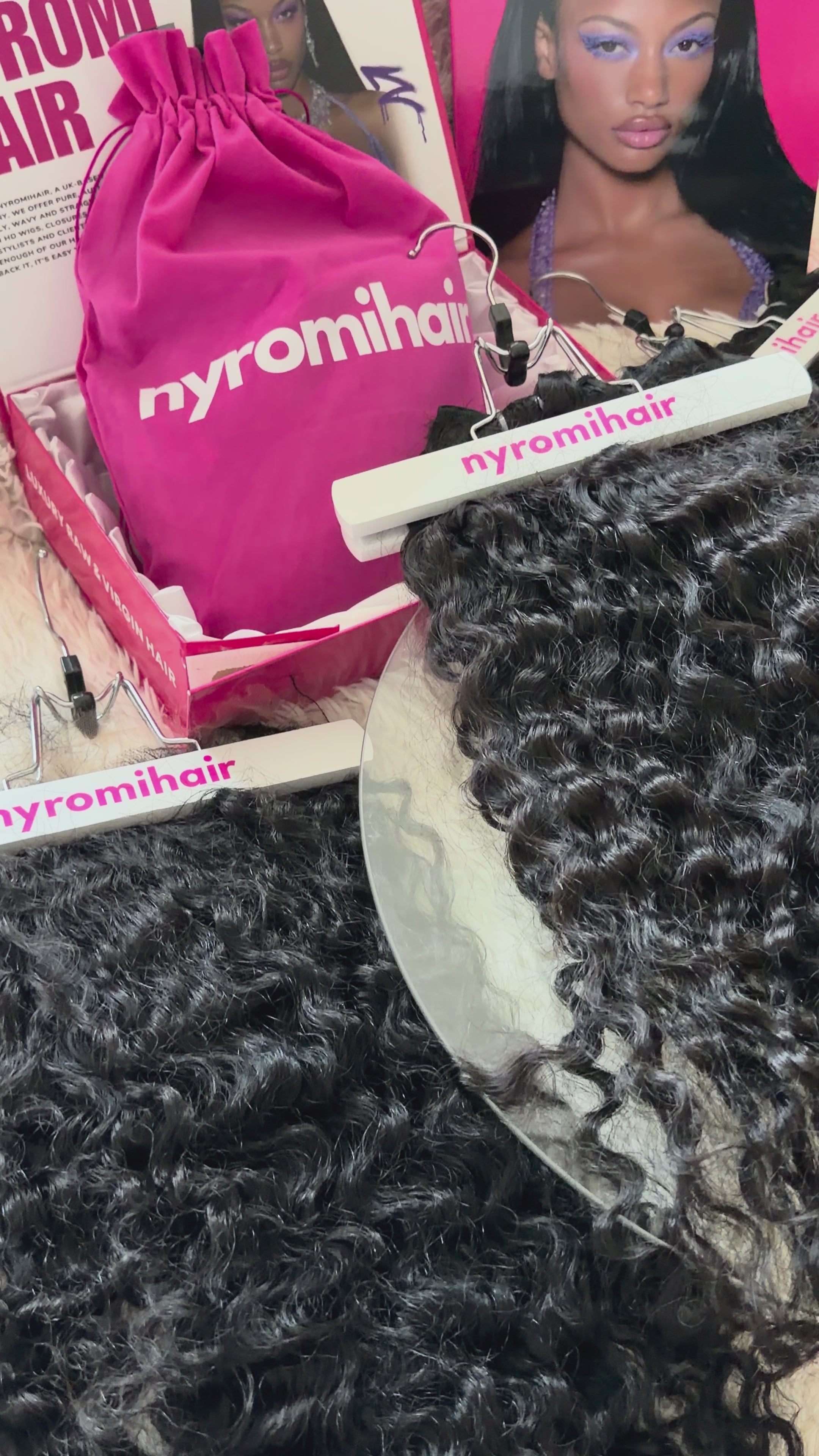 Burmese Curly Hair Bundles