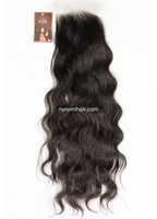 5x5 HD Lace Closure – Raw Indian Wavy Hair