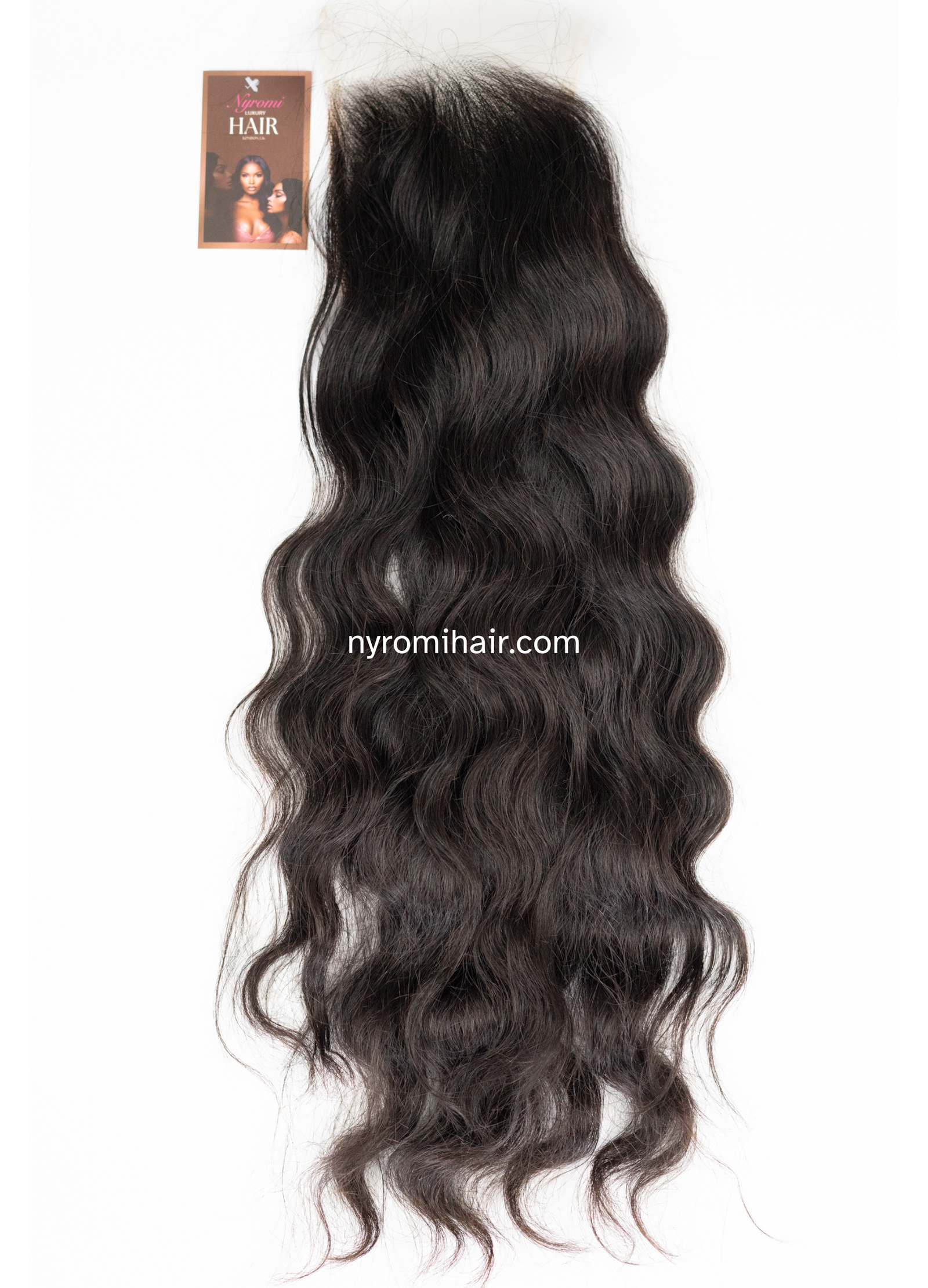 5x5 HD Lace Closure – Raw Indian Wavy Hair