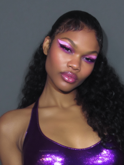 HD Lace Frontal Wig – Deep Wave, 13×4 or 13×6, Pre-Plucked Virgin Hair