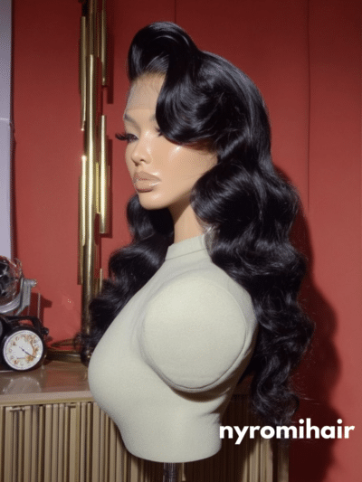 HD Lace Frontal Wig – Loose Deep Wave, 13×4 or 13×6, Pre-Plucked Hair