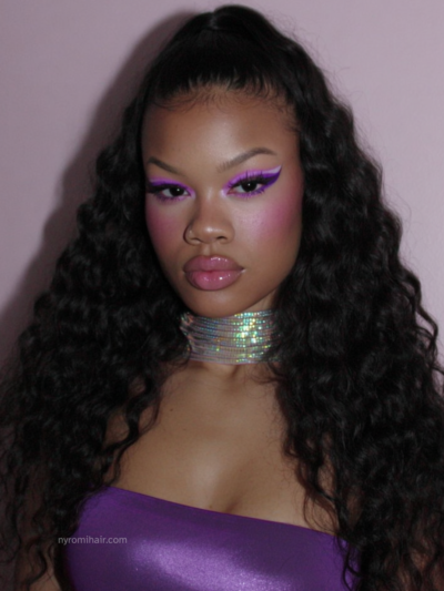 HD Lace Frontal Wig – Loose Deep Wave, 13×4 or 13×6, Pre-Plucked Hair