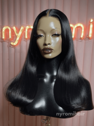 Luxury HD Closure Straight Wig - Natural Hairline - Lifts to 613 - South Asian