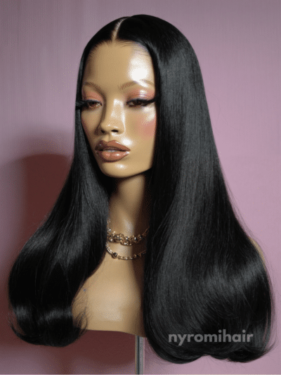 Luxury HD Closure Straight Wig - Natural Hairline - Lifts to 613 - South Asian
