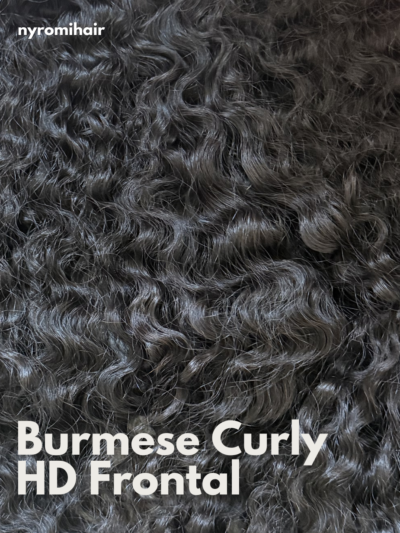 Burmese Curly HD Lace Frontal